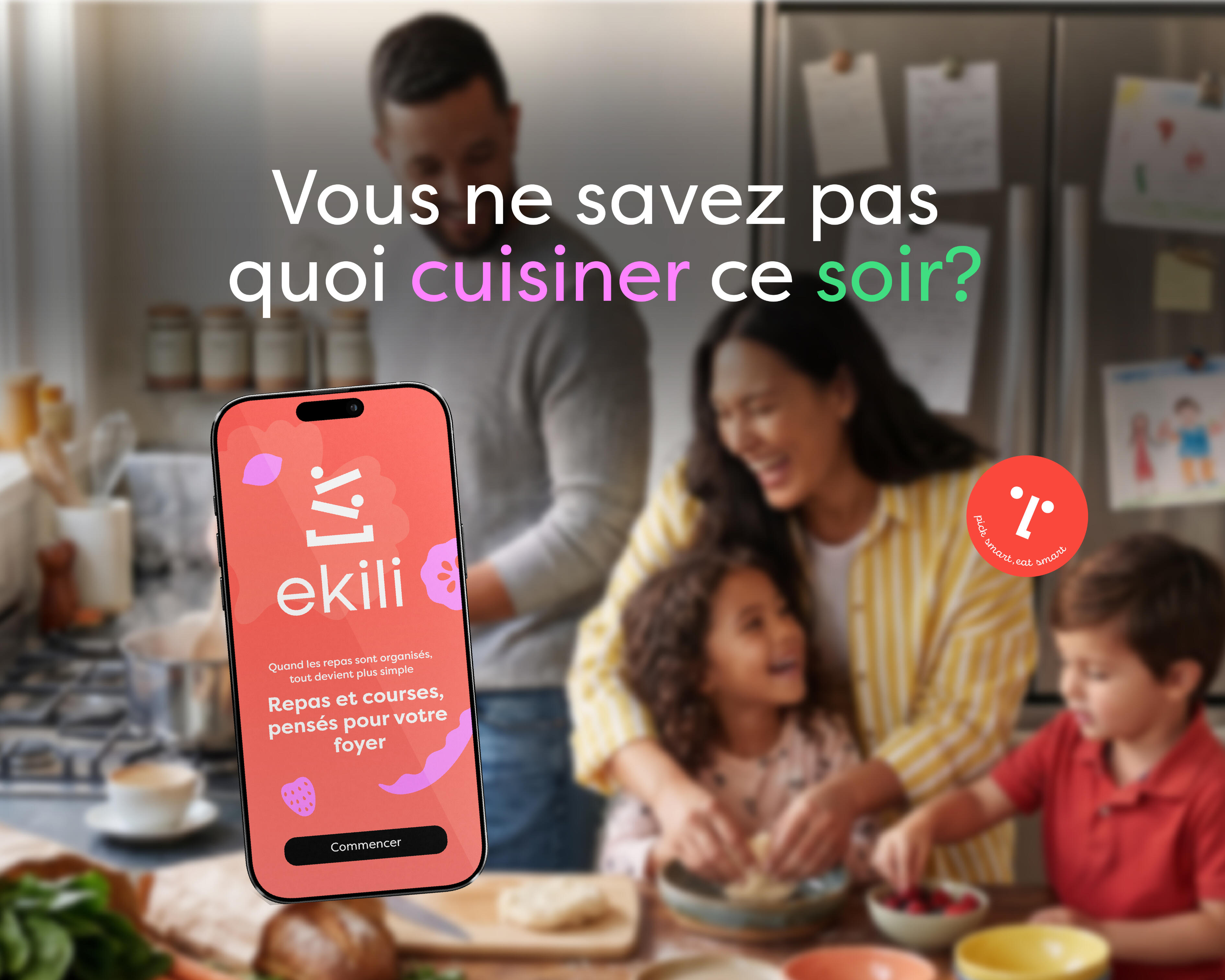 Vous ne savez pas quoi cuisiner ce soir ?